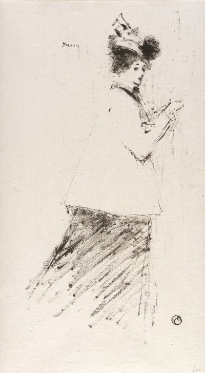 (Ung kvinne) av Ernest Haskell