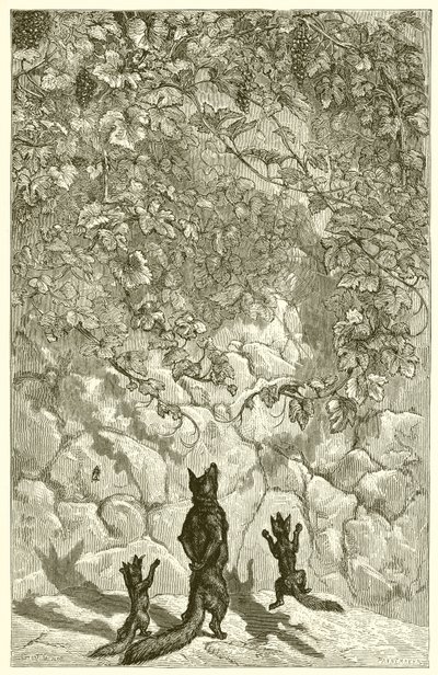 Reven og druene av Ernest Henry Griset