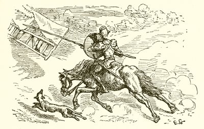 Ridderen og hans lader av Ernest Henry Griset