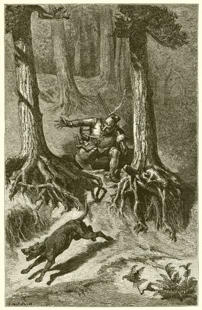 Den gamle hunden av Ernest Henry Griset