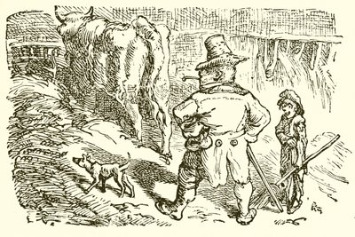 Hjorten i oksestallen av Ernest Henry Griset