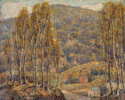 Bøker, n.d. av Ernest Lawson