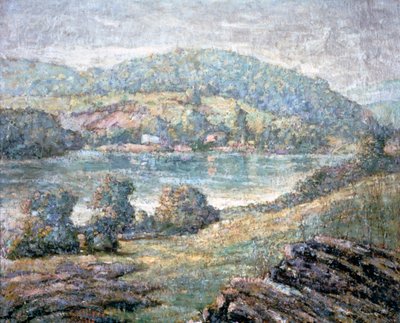 Morning Light, River Valley, Connecticut, 1919 av Ernest Lawson