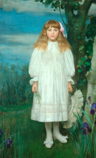 Frøken Catherine Howard, ca. 1904 (olje på lerret) av Ernest Leopold Sichel