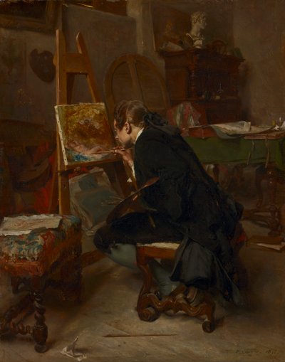 En maler av Ernest Meissonier