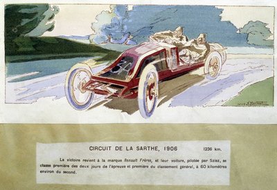 Circuit de La Sarthe av Ernest Montaut