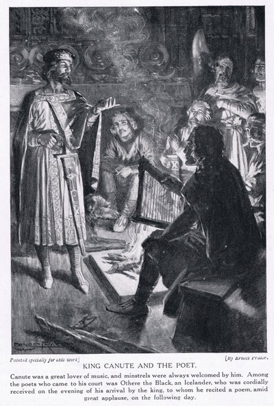 Kong Knud og poeten, 1920-tallet av Ernest Prater