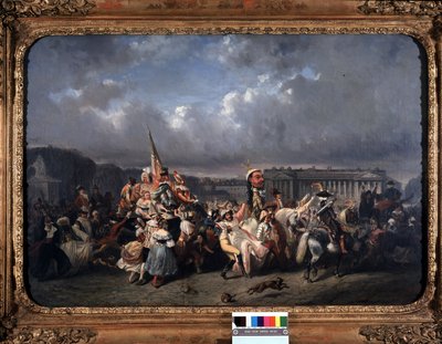 Karnevalet, Place de la Concorde - av Seigneurgens, Carnavalet-museet av Ernest Seigneurgens