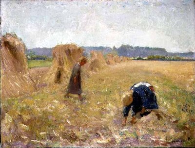 The Harvest, ca. 1929 (olje på lerret) av Ernest Welvaert