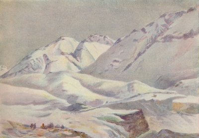 Andesfjellene, 1916 av Ernest William Christmas