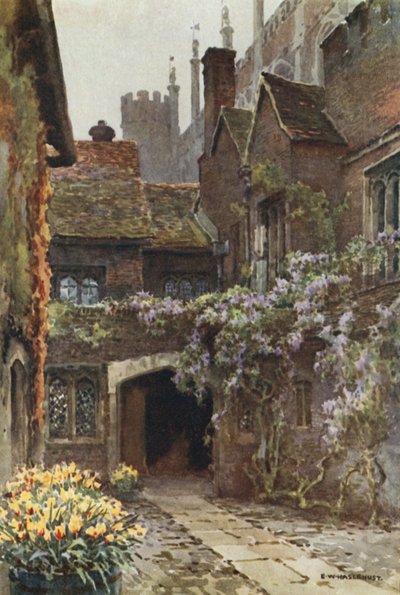 Snekkermesterrett (litho i farge) av Ernest William Haslehust