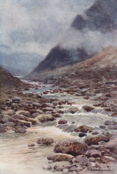 Fat Cleave (farge litho) av Ernest William Haslehust