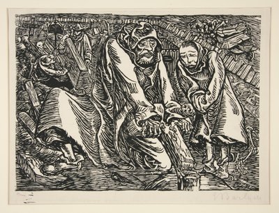 Kors- og gravrøvere av Ernst Barlach