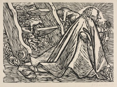Guds transformasjoner: Den guddommelige tigger av Ernst Barlach