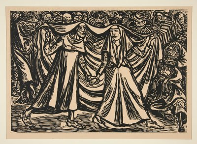 Totentanz II (Dødedansen II) av Ernst Barlach