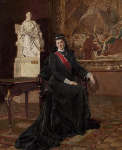 Storhertuginne Maria Pavlovna av Russland som enke av Ernst Friedrich von Liphart