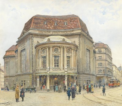 Wien byteater, 1924. av Ernst Graner
