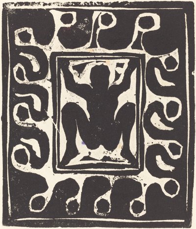 Nakendanser, 1906. av Ernst Ludwig Kirchner