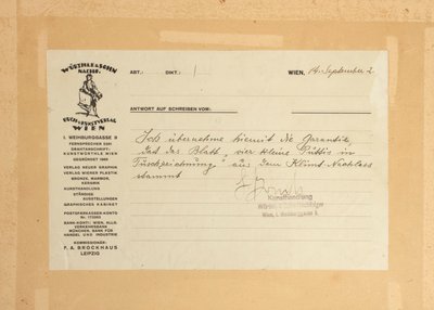 Tilbake til årstider av Ernst Klimt