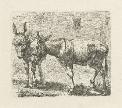 To esler av Ernst Ludwig Creite
