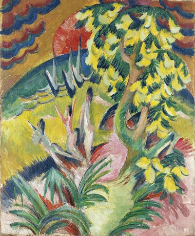Curving Bay, ca. 1914 av Ernst Ludwig Kirchner