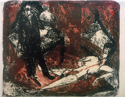 Morderen av Ernst Ludwig Kirchner