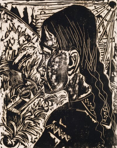 Tumble, 2 av Ernst Ludwig Kirchner