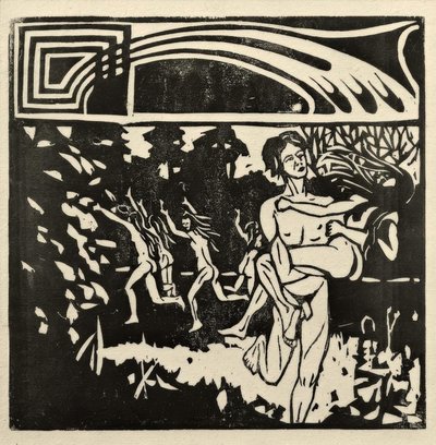 kidnapping av Ernst Ludwig Kirchner