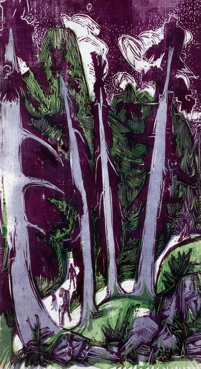 Firs av Ernst Ludwig Kirchner