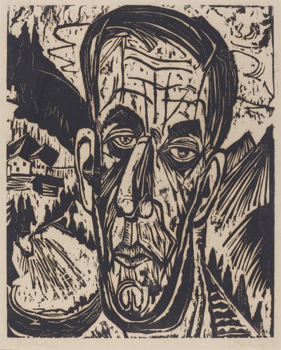 Leder for van de Velde, Bright (sjef for van de Velde, Hell) av Ernst Ludwig Kirchner