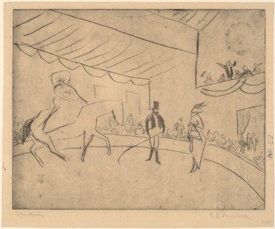 Hippodromen av Ernst Ludwig Kirchner