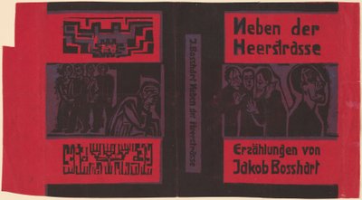 Jakob Bolsharat: Neben der Heyerstrasse (Jakob Bolsharat: Near Main Street) av Ernst Ludwig Kirchner