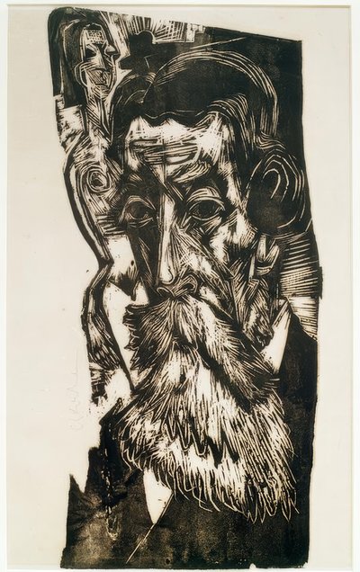 Leder for Ludwig Schames av Ernst Ludwig Kirchner