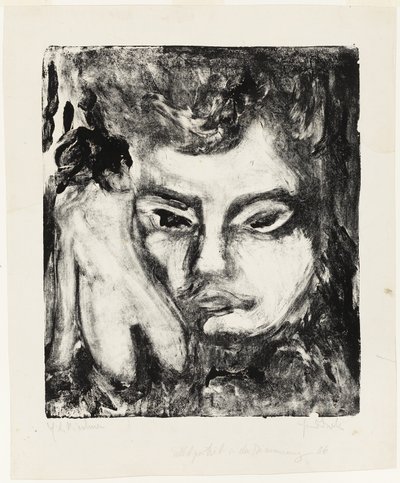 Mannshode med nakenhet av Ernst Ludwig Kirchner