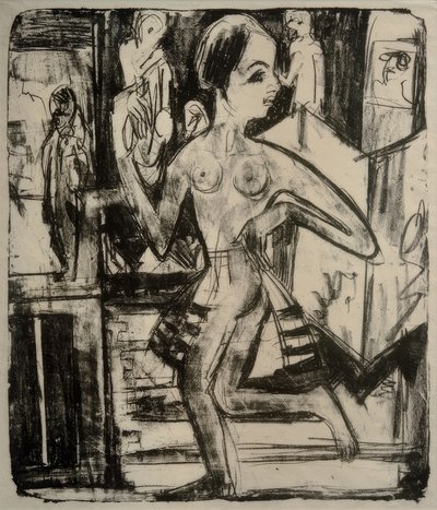 Nakendanser av Ernst Ludwig Kirchner