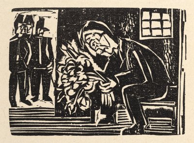 Ved hovedveien. Fortellinger av Jakob Bosshart. Fredens apostel - I cellen av Ernst Ludwig Kirchner