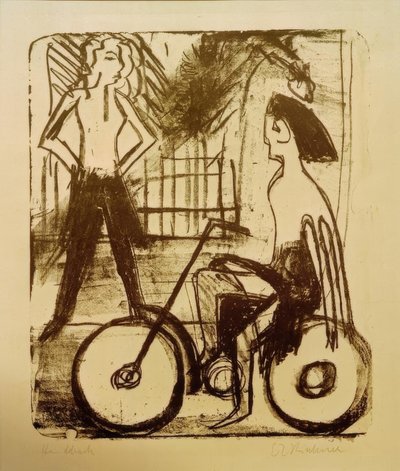 Syklist av Ernst Ludwig Kirchner