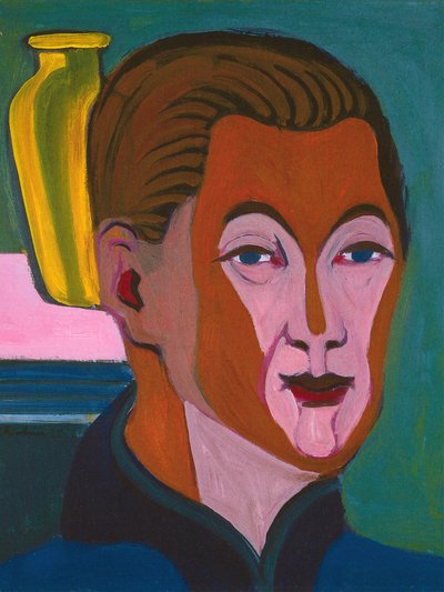 Selvportrett, 1925. av Ernst Ludwig Kirchner
