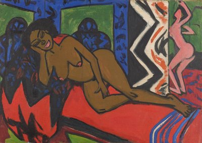 Sovende Milli av Ernst Ludwig Kirchner