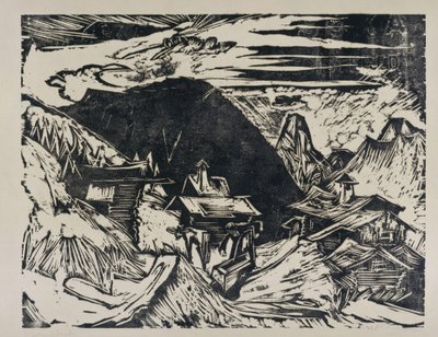 Stafelalp av Ernst Ludwig Kirchner