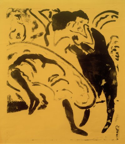Dansepar av Ernst Ludwig Kirchner
