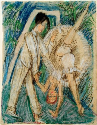 Dansepar av Ernst Ludwig Kirchner