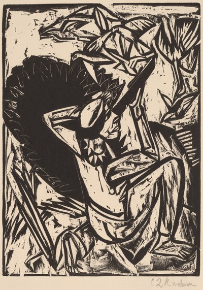 Måkejegeren av Ernst Ludwig Kirchner