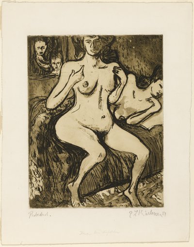 To søstre av Ernst Ludwig Kirchner