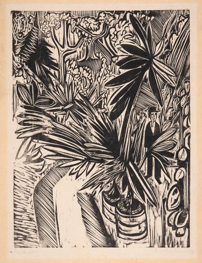 Drivhus. Jena av Ernst Ludwig Kirchner