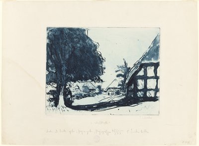 Landsbygate av Ernst Ludwig Kirchner