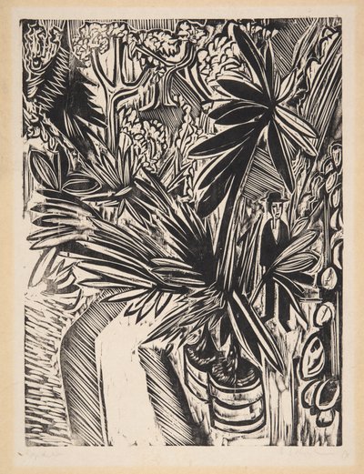 Drivhus. Jena av Ernst Ludwig Kirchner