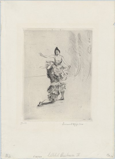 Lillebil Christensen IV, 1920. av Ernst Oppler
