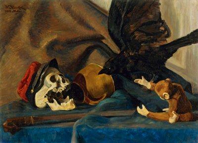 stilleben av Ernst Walter Haeckel