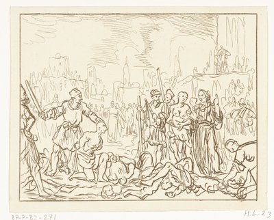 Felicitas med sine syv sønner halshugget av Ernst Willem Jan Bagelaar